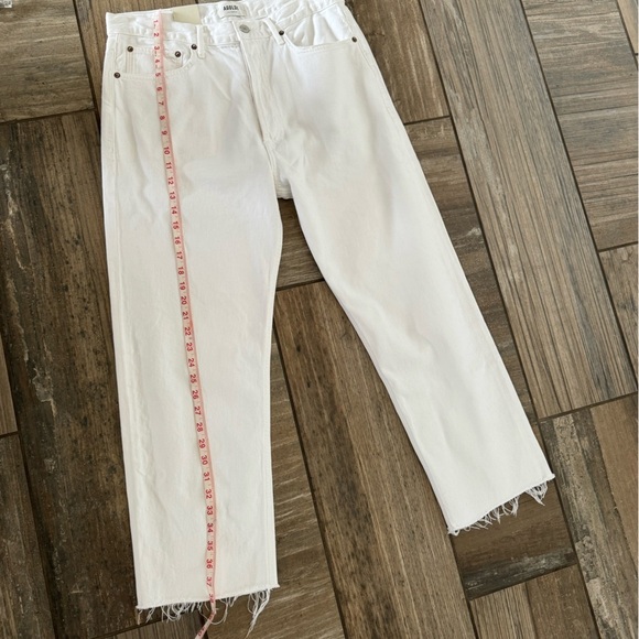 AGOLDE 90s Crop Straight-Leg Jeans size 30 - Picture 10 of 14